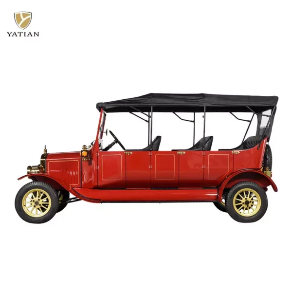 LY08N Yatian Manufacturer Electrifying Elegance: Explore Vintage-Inspired Electric Cars and Classic Golf Carts for Sale-Replica Model T Car Manufacturer