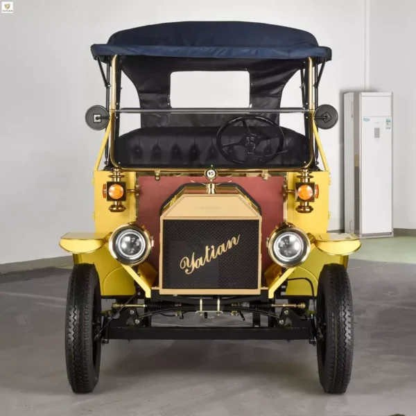 Yatian Yellow LY05A Elegant Swings, Traverse the Green Oasis: Hotel Golf Cart Vacation Choice