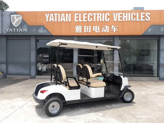 4 Person Golf Cart with LED Headlight