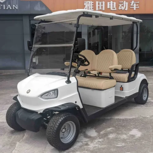 4 Person Golf Cart with LED Headlight