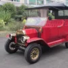 5kw Retro Electric Trolley Car with Battery Operation