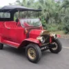 5kw Retro Electric Trolley Car with Battery Operation