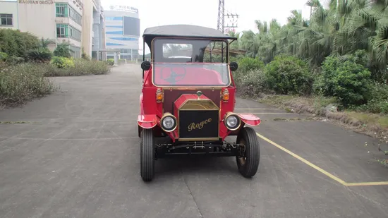 5kw Retro Electric Trolley Car with Battery Operation