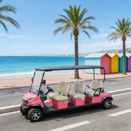 6-Seater-Battery-Powered-Golf-Cart-Four-Wheeler-Cheap-Electric-Car (5) 6 Seater Battery Powered Golf Cart Four Wheeler Cheap Electric Car
