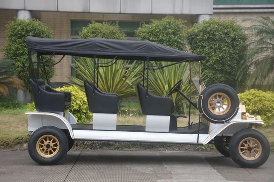 Attractive Metal Body 4 Wheel 4 Seater Golf Electric Car