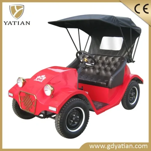 Comfortable Convenient 1.8kw Golf Course Mini Electric Car