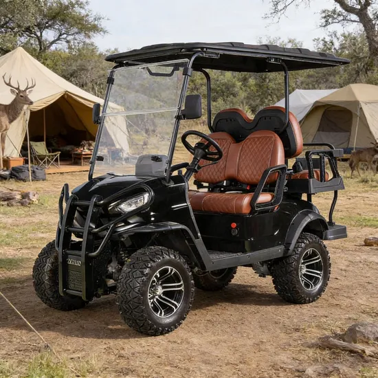 Electric Golf Cart 2 Seater off Road Hunting Utility Golf Buggy
