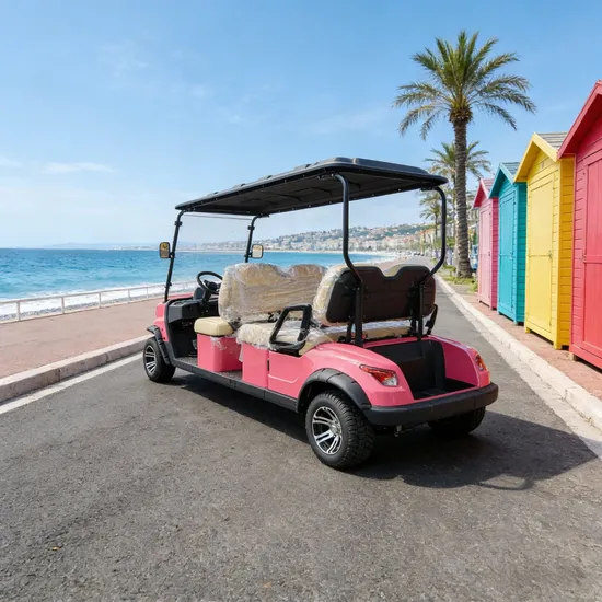 Elegant 4 Wheel Smart Golf Cart for Efficient Transportation