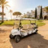 Elegant 48V Electric Golf Cart for Stylish Outdoor Adventures