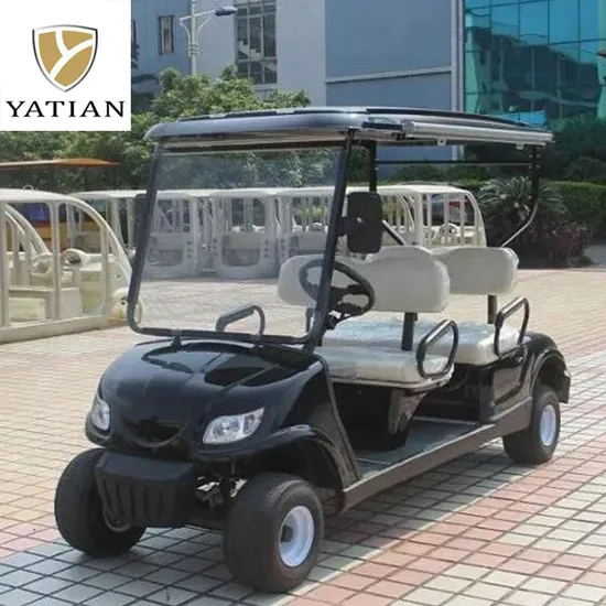 Guangzhou Factory Blac Long Mileage Classic Electric Retro Golf Cars