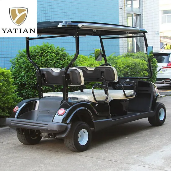 Guangzhou Factory Blac Long Mileage Classic Electric Retro Golf Cars