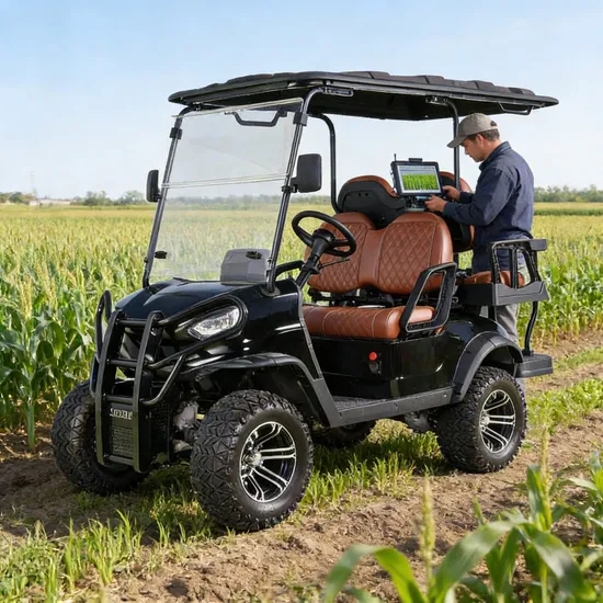 Luxury-4-Seater-Electric-Golf-Cart-with-AC-Comfort (2) Luxury 4-Seater Electric Golf Cart with AC Comfort