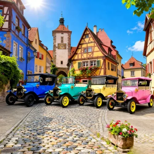 Luxury Designer Golf Carts Ultimate 5-Seater Battery-Powered Electric Club Car for Families
