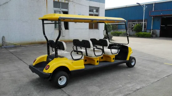 Premium-48-Volt-Battery-Powered-Sightseeing-Club-Car-for-Tours (2) Premium 48 Volt Battery-Powered Sightseeing Club Car for Tours