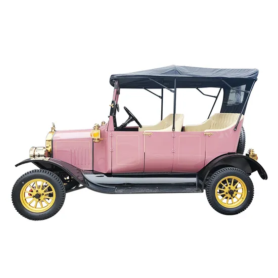 Retro-Car-Paint-5kw-Golf-Trolley-Model-T-Car-for-Scenic-Spot (4) Retro Car Paint 5kw Golf Trolley Model T Car for Scenic Spot