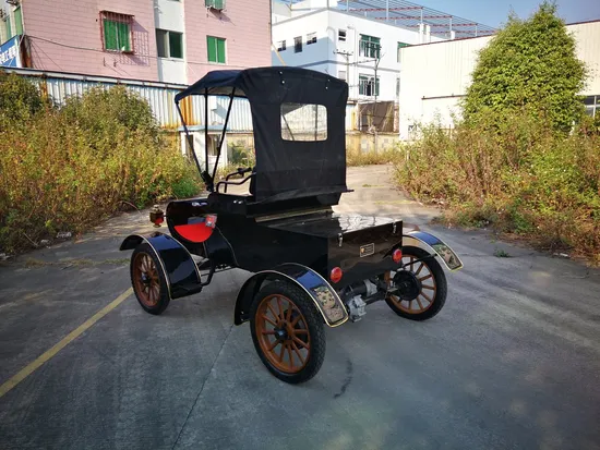 Sightseeing Customized 2 Seats Electrical Vintage Car