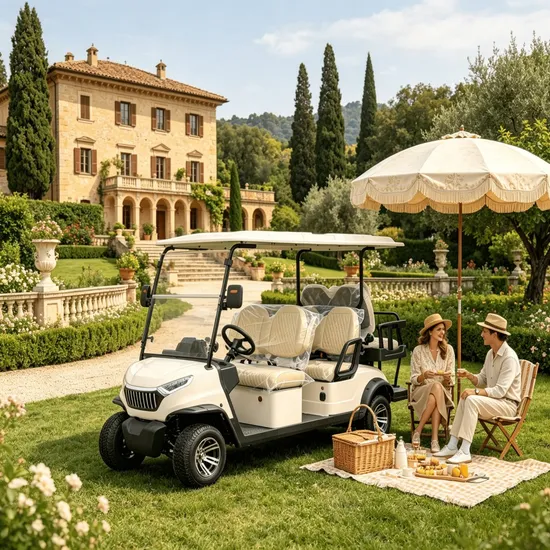 Street Rod Touring 2+2 Passenger Electric Golf Cart