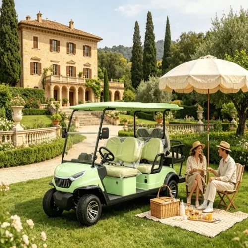 Street Rod Touring 2+2 Passenger Electric Golf Cart