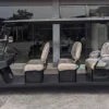 Stylish Electric Golf Cart for 4 with Windshield and Comfort
