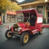 Stylish Food Tuk: 2-Seater Vintage Golf Cart for Sale