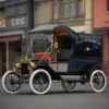 Stylish Food Tuk: 2-Seater Vintage Golf Cart for Sale