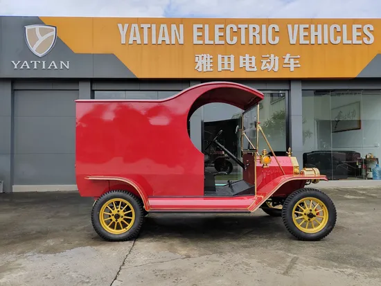 Stylish Food Tuk: 2-Seater Vintage Golf Cart for Sale