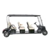 Stylish Mini Golf Cart for 4 Passengers with Windshield