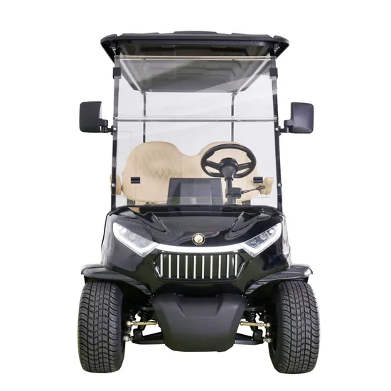Stylish Mini Golf Cart for 4 Passengers with Windshield