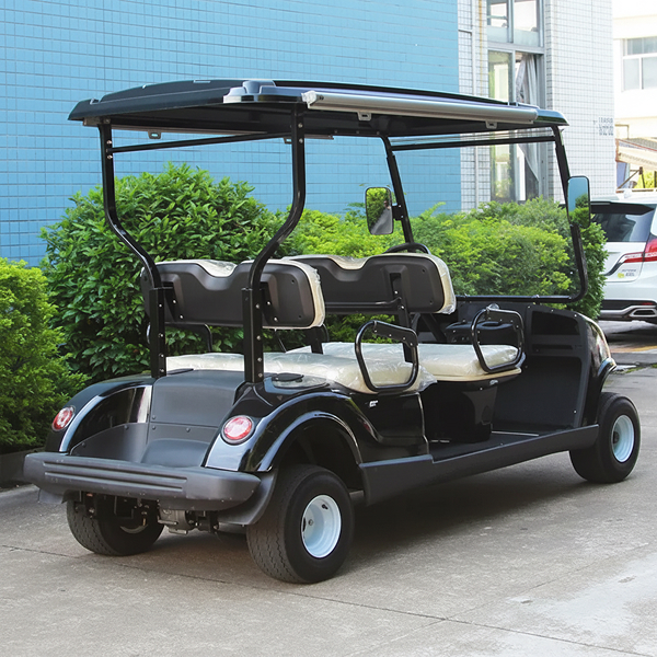 image 117 Guangzhou Factory Blac Long Mileage Classic Electric Retro Golf Cars