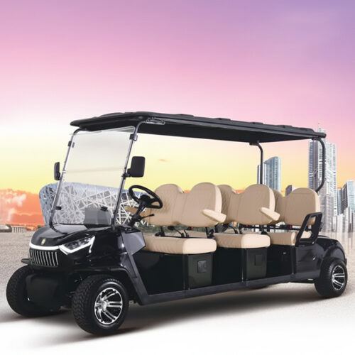 image 118 Airport Passenger Transport 48V Electric Vehicle Used to Sightsee Car