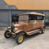 image 72 Luxury Vintage Electric Sightseeing Bus - 3 Row Classic Design