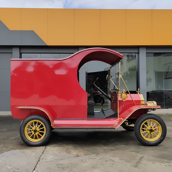 Stylish Food Tuk: 2-Seater Vintage Golf Cart for Sale