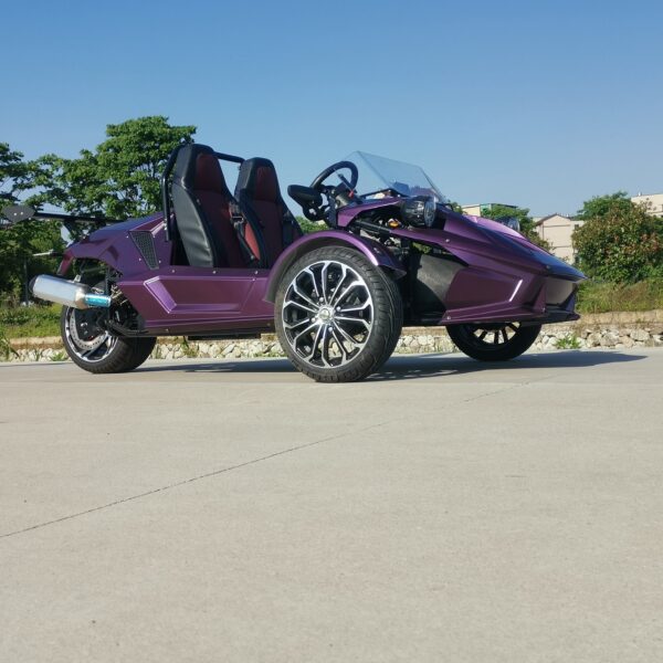 New 1000W Automatic Electric UTV Tricycle ZTR Roadster with 48V 4-Stroke Engine Fast Automatic Shaft Drive Transmission