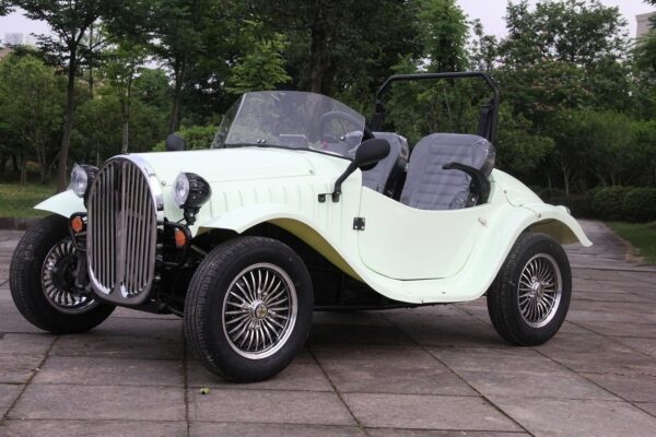 remove_wmk1790118711160 Electric Vintage Classic 4 Seater Golf Cart with 2000W Motor 65Km/h Max Speed Lithium Battery for Sale